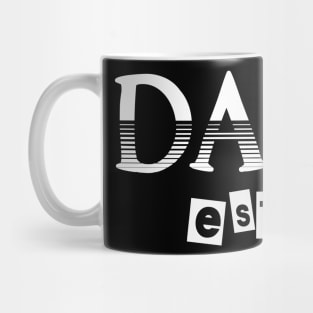 Dad est 2020 , Father's Day , dad gift ,First Father's Day Gift, Mug